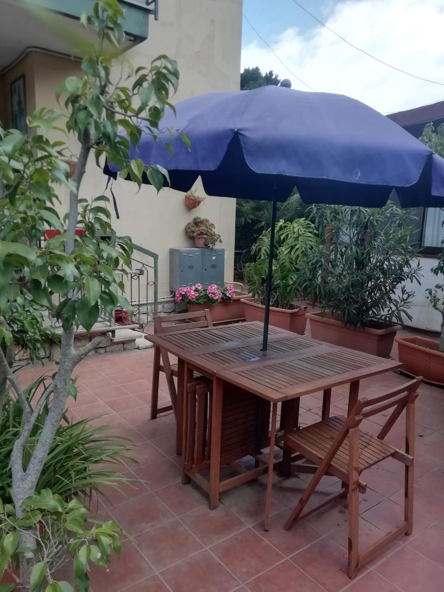 Apartment In A Villa A Mondello Exterior foto